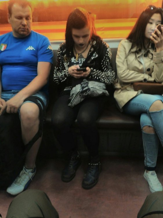 19 модных пассажиров российского метро или мода от народа (вторая часть)