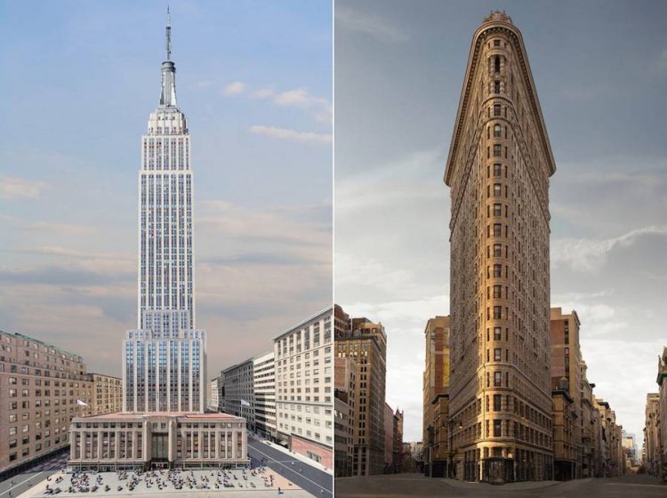Фотографии старой архитектуры Нью-Йорка: ностальгия по прошлым временам