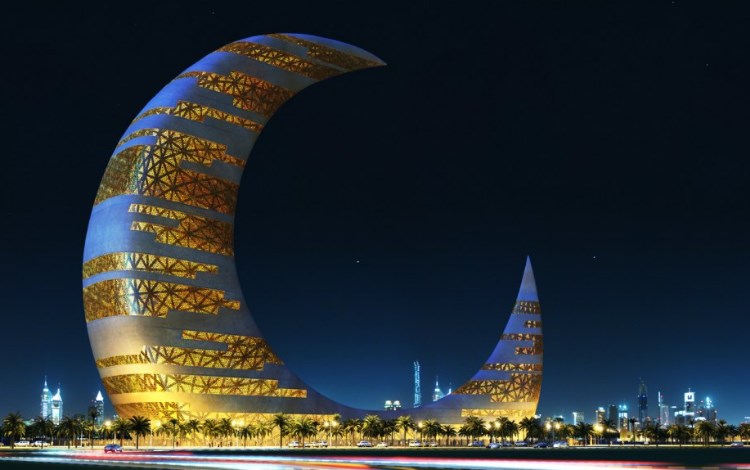 В Дубае появится новый символ – небоскреб «Лунная башня»
